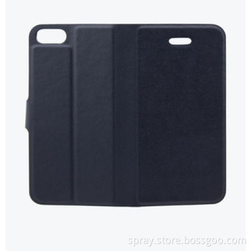 Slim leather sleeve wallet design for iPhone 5S, soft TPU holder inside with stand function